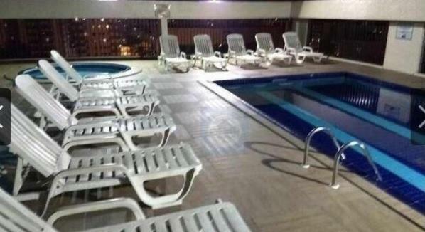 Apartamento Tipo Flat Palladium Service São Vicente Exterior foto